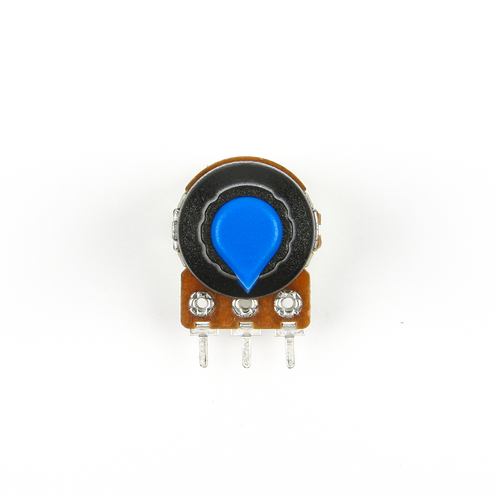 Синяя крышка для потенциометра WH148 15мм*17мм